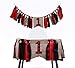 Highchair Banner Timber Buffalo Plaid First Banner for Baby Boy 1st Birthday Party Decorations