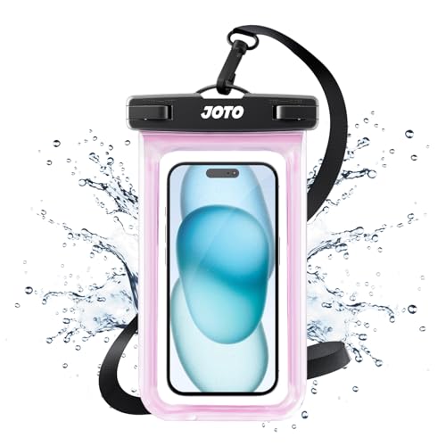Universal Waterproof Phone Case Clear Pink