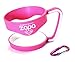 ! Pink handle cup for 30 oz YETI rambler tumbler fits also RTIC SIC and more stainless steel mug anti slip no spills comfort grip holder with a secure travel clip by ZAPA Get your's NOW