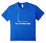 Funny Math / Geometry / Right Angle T-shirt