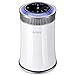 INTEY Hepa Air Purifier - 16-Inch Home Air Cleaner with Auto-Off Timer/Ions Button for Allergy Season - Removes 99.97% Allergens, Dust, Pollen, Smoke, Pet Dander (220 sq.ft/30 m², CADR Rated 140+)