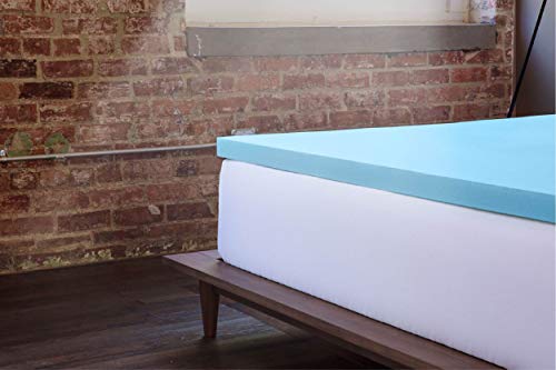 ViscoSoft 2 Inch Gel Memory Foam Full Mattress Topper – Amazing Cloud-Like Comfort and Robust Support for Side, Back, Stomach Sleepers – Gel Infused for Temperature Regulation – Made in USA - Thumbnail 4