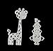 Singleluci Animal Set Cutting Dies Stencil Frame Metal Template DIY Paper Card 1 Pc (J)