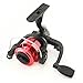 Lifelj Fishing Reel 10 Ball Bearing Spinning Reel Spinning Fishing Reel Left Right Interchangeable with Gear Ratio 5.2:1 for Fishing (red)
