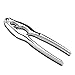 Aozita Seafood Tools Nut Cracker Set Includes 4 Cracker and 4 Forks - Lobster/Crab Cracker - Lobster Picks, Solid