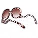 Xinhuaya Women Oversized Sunglasses Square Frame Bent Leg Shades Eyeglasses Goggles