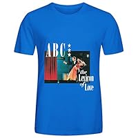 Abc The Lexicon Of Love Greatest Hits Mens Crew Neck Digital Printed Shirts Blue