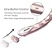 Bluenin Bluetooth Headphones Hi-Fi Stereo Neckband Wireless Headset Retractable Earbuds with Mic(16 Hours Play Time, Bluetooth 4.1, Sweatproof)-2017 Upgraded Version (Rose Gold)