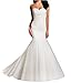 LD DRES Mermaid Wedding Dresses Bridal Dress Wedding Gowns White 6