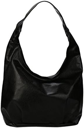 Women Handbags,Toponly Women PU Leather Shoulder Bag Satchel Crossbody Tote Handbag Bucket Bag (Fashion Black)