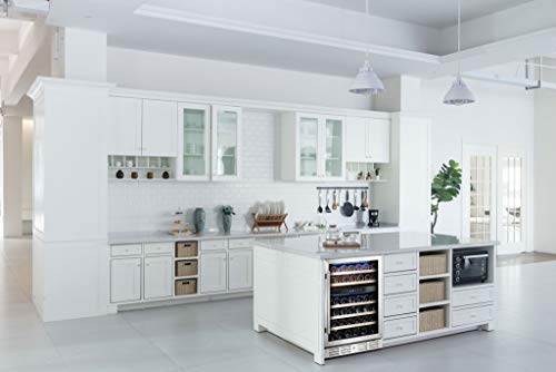 Kalamera-24-Wine-refrigerator-46-Bottle-Dual-Zone-Built-in-or-Freestanding-Fridge-with-Stainless-Steel-Triple-Layer-Tempered-Reversible-Glass-Door-and-Temperature-Memory-Function-Wine-Cooler