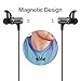 Bluetooth Headphones, Wireless Headphones, ACORCE Bluetooth 4.1 Headsets Magnetic Sweatproof Noise Cancelling in Ear Earbuds Waterproof Sport Earphones Stereo with Mic Microphone for iPhone, Android
