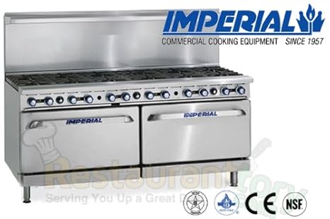 Amazon Com Imperial Commercial Restaurant Range 72 With 12 Step