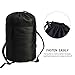 Geertop Bluefield Lightweight Compression Nylon Sleeping Bag Compression Sack for Outdoor Camping (Black)thumb 2