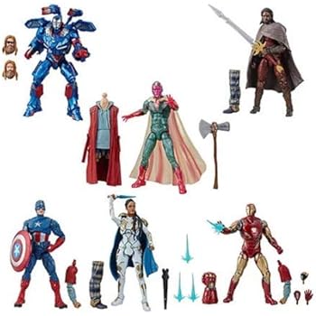 Avengers Endgame Marvel Legends Wave 3 Set Of 6 Figures Thor Baf