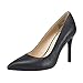 JENN ARDOR Women's High Heels Closed Pointed Toe Stiletto Classic Office Dress Bridal Wedding Pumps Sexy Prom Shoes Navy