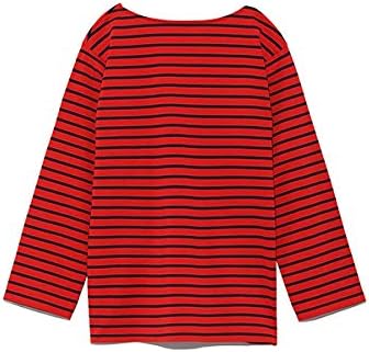 Amazon ミラオーウェン カットソー 後あきボーダートップス レディース Red 日本 1 日本サイズ9 号相当 Tシャツ カットソー 通販