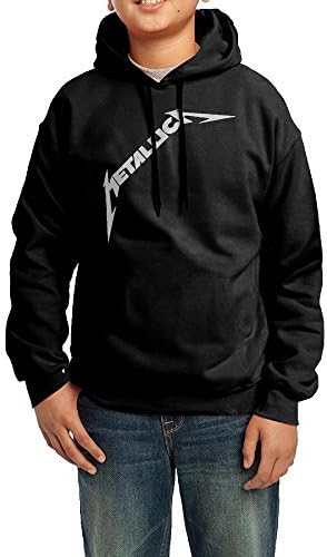 Funny Black Hooded Sweatshirt Prince Metallica Sweatshirts For Adolescent's