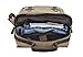 Gootium Vintage Canvas Leather Backpack, Unisex Casual Rucksack 15.6 Inch Laptop Satchel