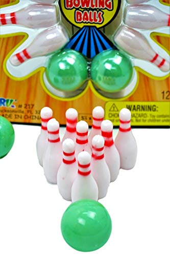 2GoodShop Finger Bowling Game by JA-RU | Mini Bowling Set for Kids | Item #217-1
