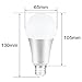 Yangcsl LED Light Bulbs 70W Equivalent, RGB Color Changing Light Bulb, 2 Moods/Memory/Sync/Dimmable, A19 E26 Screw Base, Timing Remote Control Included (Pack of 4)