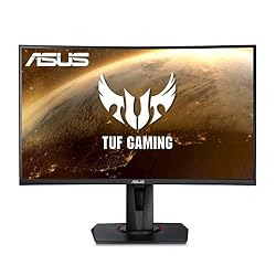ASUS TUF Gaming VG27WQ 27” Curved Monitor, 1440P
