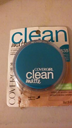 COVERGIRL CLEAN MATTE PRESSED POWDER OIL CONTROL MEDIUM LIGHT # 535