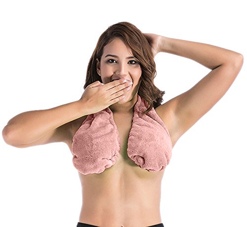 FAFOFA Women Towel Underwear,Sport Bra,Soft Sport Towel Boob Sweat Towel Bra …
