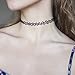 Paxcoo 40Pcs Black Chokers Necklaces Velvet Tattoo Neck Chocker for Women Ladies Teen Girls Kids