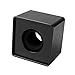 Foxnovo Pinxor Square Cube Shaped Interview Mic Microphone Logo Flag Station Logo