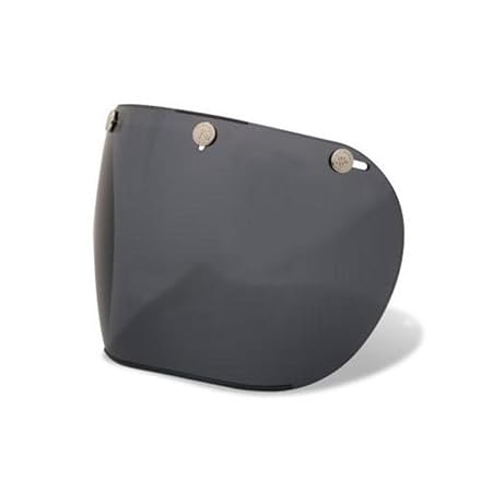 Bell Custom 500 Retro 3-Snap Fixed Visor Dark Smoke