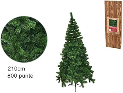 Albero Di Natale 800 Rami.Albero Natale Pino Della Norvegia New H 210cm 800 Rami Amazon It Casa E Cucina