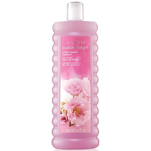 Avon Bubble Delight Cherry Blossom Bubble Bath 24 Oz.