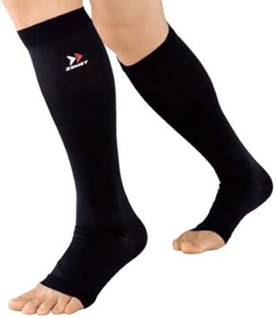 Amazon Zamst ザムスト Lc1 つま先オープンタイプ ふくらはぎ すね スポーツサポーターblk Xl ザムスト Zamst サポーター