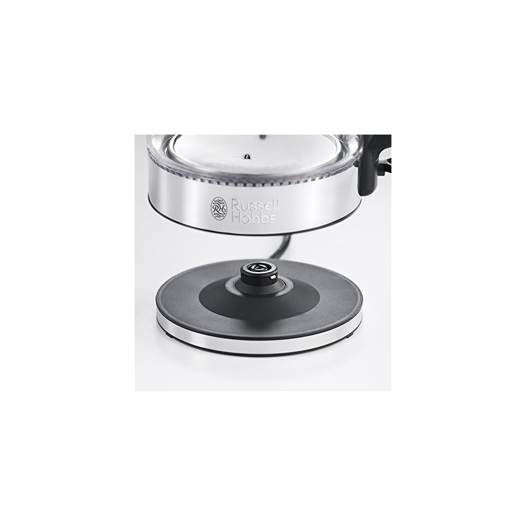 Russell Hobbs 2076010 Brita Purity Glass Kettle, Filter Kettle with