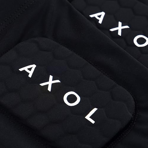 AXOL Built In Sleeve Shin Pads | Ultra Protection Gel Shin Pads for Youth & Adults | Lightweight, Slip-Free Football Guard