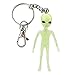 Off the Wall Toys Alien Glow-in-the-Dark Bendable Keychain