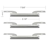 Hyco hy09423-3 (3-pack) Stainless Steel crossover tube Replacement for Select Gas Grill Models by Brinkmann, Charmglow and Others
