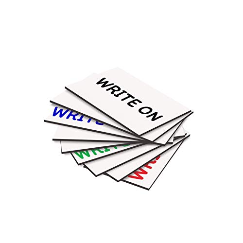 Shelf Labels Name Tags Dry Erase Strip