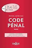 Code pénal 2020 annoté. Édition limitée - 117e éd. (Codes Dalloz Universitaires et Professionnels) (French Edition) by 