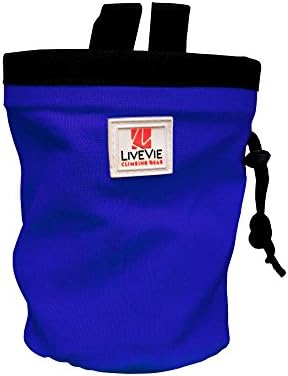 Amber Climbing Chalk Bag Drawstring Closure for Climbing, Bouldering, Gymnastics, Cross Fit and Lifting