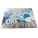 Allenjoy 7x5ft Photography backdrops Baby Boys 1st Birthday Blue Balloons Flowers Party Banner Baby Shower Photo Studio Booth Background photocall