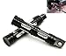 Deep Edge Cut CNC Foot Pegs Rest Black For Harley Sportster Dyna Touring Softail Road King (1 Pair)