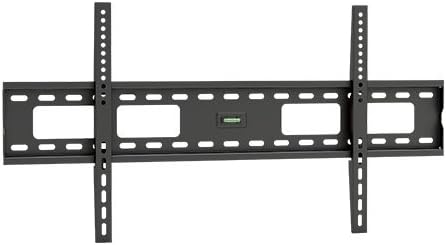 ViiRO Premium Fixed Wall Mount Bracket Heavy Duty Universal Design Which Suits Samsung, Sony, Vizio, LG, Panasonic, LCD, LED Or Plasma Flat Screen or Curved TVs Sizes 37" To 70" (37 Inch - 70 Inch)- Max VESA 800x400 mm, 165 lbs Capacity, Built-in Bubble Level