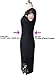 VfEmage Womens Elegant Crochet Flower Lace Party Bodycon Sheath Dress 7431 BLK M