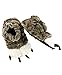 Wolf Paw Animal Paw Slippers for Kids and Adults by LazyOne | Fun Fuzzy Costume Footwear (Large)
