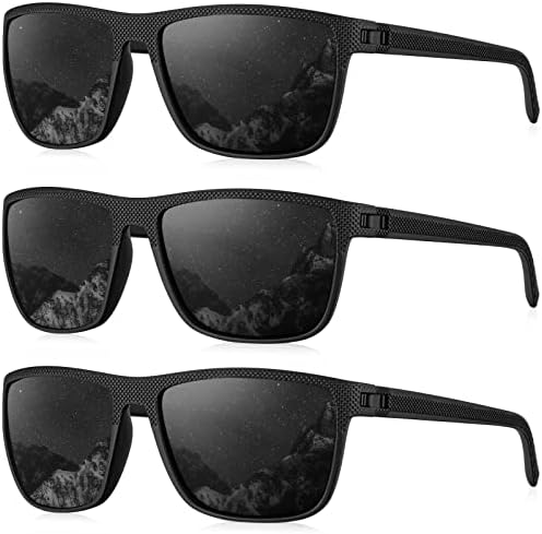 MASDUN Polarized Sunglasses for Men and Women Square Sun 