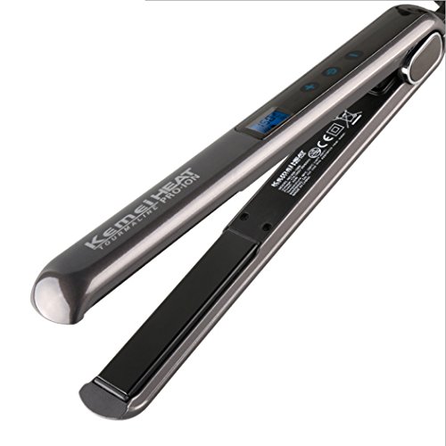 Hair Straightener LCD Display Ceramic Tourmaline Coating Flat Iron Touch Screen Negative Ions Hair Protection Straightener - Thumbnail 5