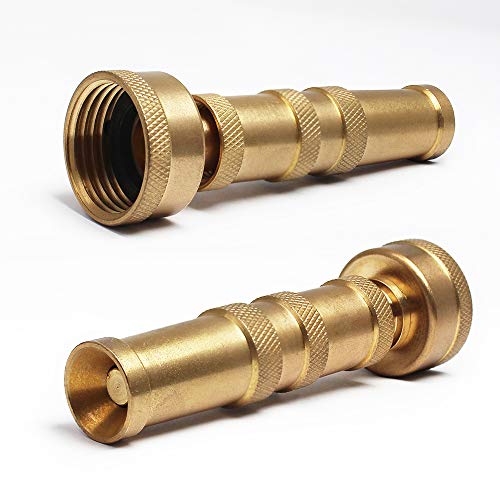 image for Cesun 25 Feet 304 Stainless Steel Metal Garden Hose with Solid Brass N