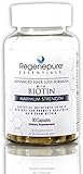 Regenepure - Advanced Maximum Strength Hair Loss Supplement, with Biotin to Support Hair Growth, 90 Capsules